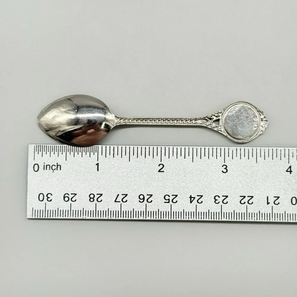 Florida Sunshine State USA Silver Vintage Souvenir Spoon 3.5